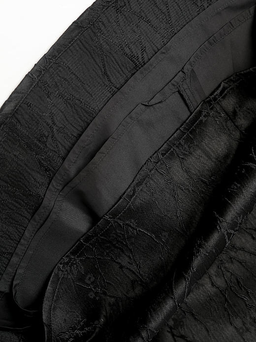 氛围感拉满！黑色蕾丝连衣裙，复古方领超迷人 商品图4