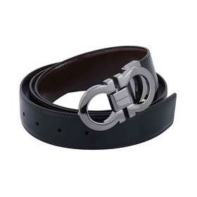 【新品到仓超惠秒】Salvatore Ferragamo 菲拉格慕 男士经典马蹄扣真皮腰带 12414