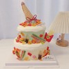 彩色软糖双层卡通蛋糕-低糖处理无添加 商品缩略图1