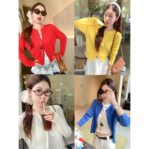 <曾小咸推荐>2.17现货秒杀 ！微信超特价！韩系麻花针织开衫 日常159.99 立减80 秒杀79.99！！半身裙 秒杀79.99/件！！ 商品图1