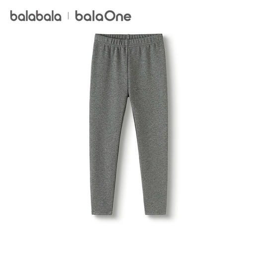巴拉巴拉balaOne儿童加绒打底裤女童加厚保暖2025冬装新款长裤子 商品图4