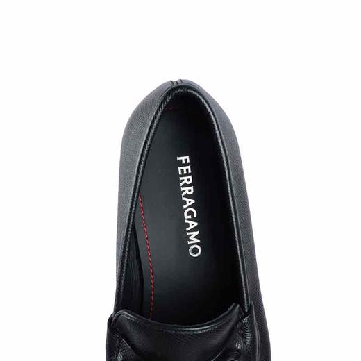 【新品到仓超惠秒】Salvatore Ferragamo 菲拉格慕 男士经典百搭哑光马蹄扣商务休闲皮鞋 12415 商品图5