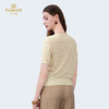 乔万尼新品金葱针织透气收腰T恤EZ2M118 商品缩略图4