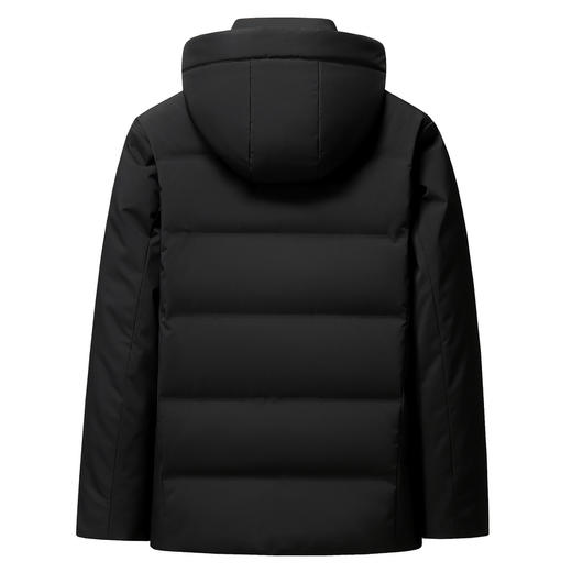 【含鹅绒】圣得西时尚风男士羽绒服2025冬季新款可脱卸连帽外套 商品图14