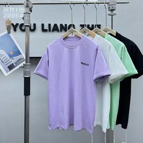 新款简约印花涂鸦短袖T恤男韩版时尚痞帅宽松休闲半袖上衣   YLZ-MZ-2006*