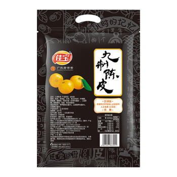 佳宝九制陈皮500g橙皮橘子皮果干泡茶煲汤大包散装休闲从车小零食 /休闲食品 /蜜饯果干 /陈皮蜜饯 商品图6