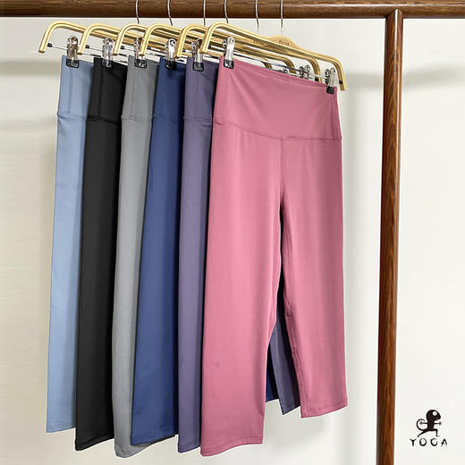 壁虎瑜伽【2409QK406】高腰七分裤【5天发货】 商品图0