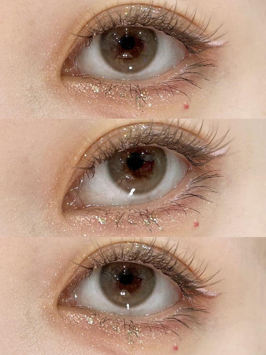 lillily  日抛 【碎金白桃】14.2mm 商品图1