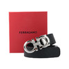 【新品到仓超惠秒】Salvatore Ferragamo 菲拉格慕 男士经典马蹄扣真皮腰带12411 商品缩略图4