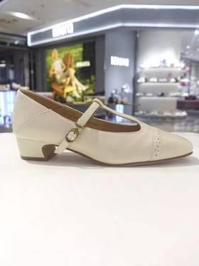 【云粉节】BF楼康莉丁字扣带玛丽珍25秋新款尖头法式芭蕾鞋女KYQ55619  吊牌价1180 活动价439