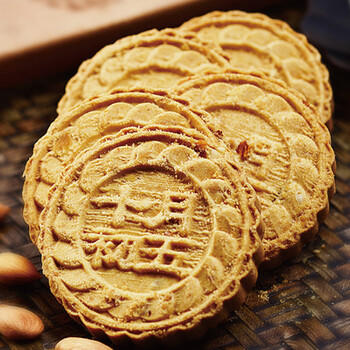 十月初五十月初五碳火烘烤粒粒杏仁饼干300g澳门特产内里独立包装 /休闲食品 /饼干 /酥性饼干 商品图5