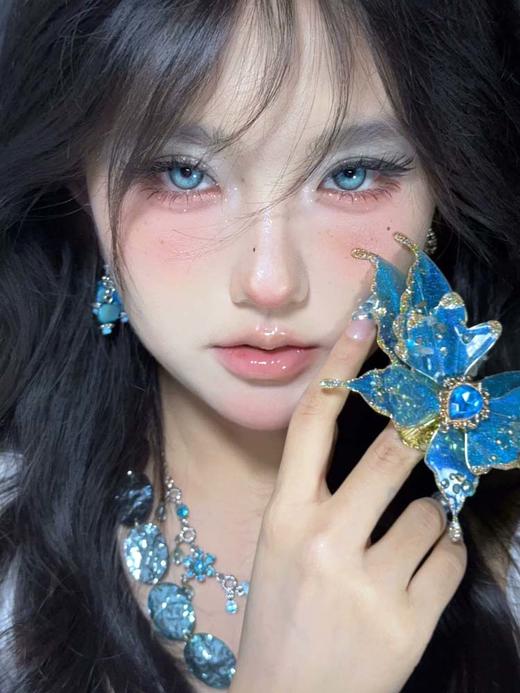 康视达 EggUncle Lens半年抛 幽灵苔藓 直径14.5mm着色13.9mm 商品图3