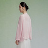 【林栖设计小店】生活在左波浪花边毛织外套温柔百搭宽松2025秋冬新款羊绒开衫女G1954107 商品缩略图4