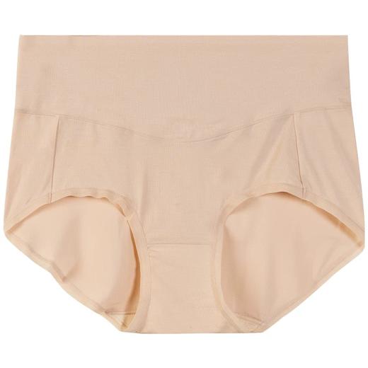【莫代尔蚕丝底裆高腰】SCHIESSER德国舒雅女士莫代尔面料 蚕丝里裆 高腰小裤(1条装)20/20760T 商品图7