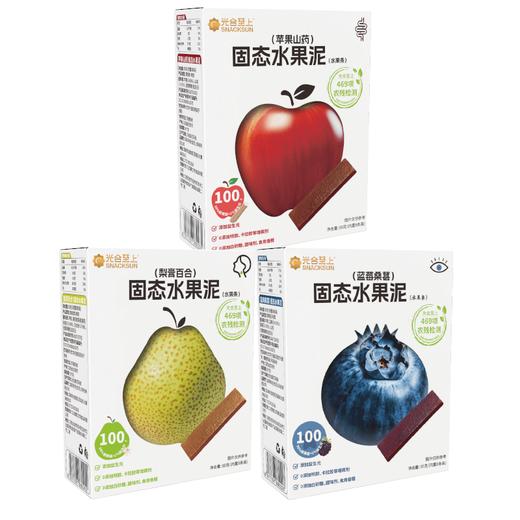 2岁+古法梨膏原果打浆 0防腐果泥条 80g/盒配料很干净【26年4月】光合至上 商品图10