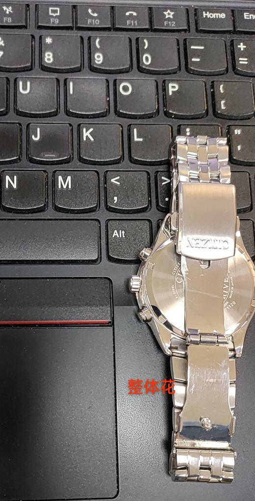 VIP-AT2140-55L 西铁城Citizen 西铁城 光动能商务休闲三眼计时防水钢带男士手表男表AT2140 商品图7