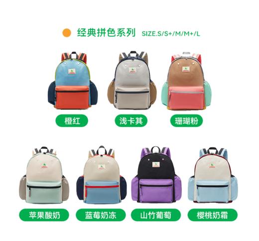 SHUKIKU经典款拼色系列户外背包★ 商品图8