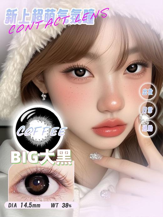 【新】甜美小番蓝/BIG大黑/冰点盐灰/蓝莓吐司/山本耀司.年抛美瞳 商品图1