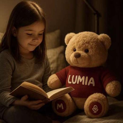 【Lumia露米娅AI智能小熊】 AI沉浸式交互 陪玩陪学陪探索 教育启蒙情感陪伴 宝宝第一任早教师 商品图4