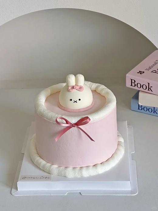 多款式~粉蓝CP小动物卡通蛋糕-低糖处理无添加 商品图4