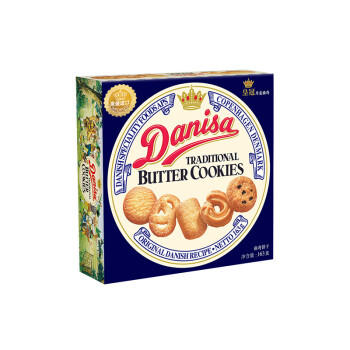 皇冠（danisa）丹麦曲奇饼干163g 进口休闲零食早餐团购喜饼诞生礼囤货送礼物 /休闲食品 /饼干 /曲奇饼干 商品图2