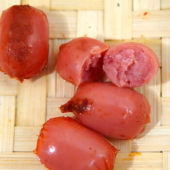 口水娃子弹肠混合味500g小香肠烤肠肉枣办公室解馋零食独立包装 /休闲食品 /肉类零食 /猪肉类 商品图2