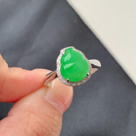 葫芦翡翠戒指 商品图2