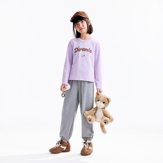 【实体店同款】女童全腰针织裤秋季新款安奈儿童装AG536160 商品图3