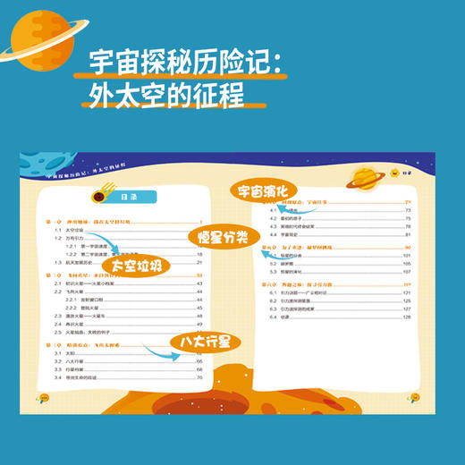 宇宙探秘历险记：外太空的征程 在游戏中探索宇宙奥秘 在漫画中见证航天发展 商品图4