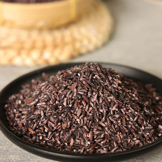 【逐南味墨江胚芽紫米】颗粒均匀 颜色紫黑 食味香甜 营养丰富 商品图3