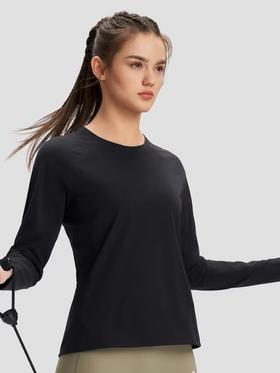 点此购买 迪桑特春季秋女子针织套头拼接收腰修身长袖运动休闲打底卫衣 37 326275