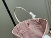 D080652粉色压花Neverfull单肩手提包中号购物袋 商品缩略图5