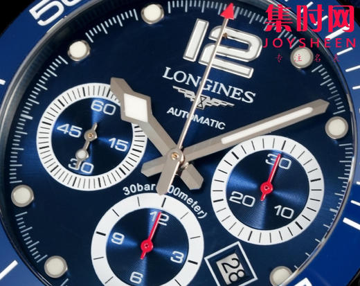 浪琴 LONGINES TW康卡斯计时系列 康卡斯黑武士计时系列 男士腕表，荣耀降临 商品图3