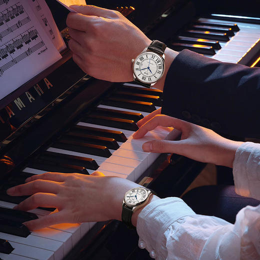 【质保两年】I&W爱沃驰机械表 进口机械机芯 蓝宝石表镜  防水防眩光 防刮耐磨 商品图3