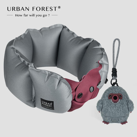 URBAN FOREST/都市之森 挂饰充气颈枕-鼹鼠款NP006 商品图4