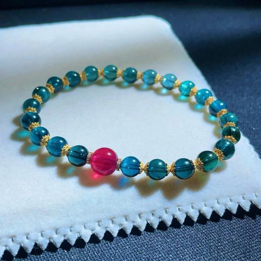 6mm单圈蓝碧玺手串 商品图5