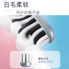 高露洁（Colgate）劲白系列小苏打牙膏牙刷套装牙膏北美留兰味120g*3+牙刷*3去口气 /个人护理 /口腔护理 /牙膏