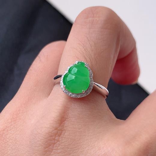 葫芦翡翠戒指 商品图5