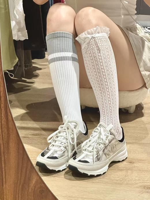 香奈儿 25A爆款 休闲运动鞋 公主银（ZX*DBG） 商品图2