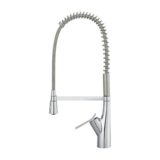 日本三荣SANEI高抛鹅颈型中岛混合水抽拉厨房龙头 K8731JV-13 商品图10