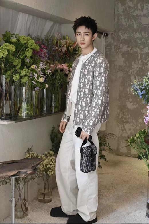 中性款拉链圆领针织开衫毛衣010 商品图2