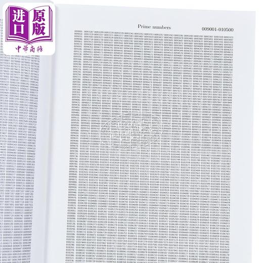 【中商原版】素数表150000个 日文原版日韩 素数表150000個 商品图2