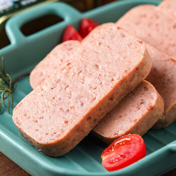 梅林 清真 牛肉午餐肉罐头  即食 340g 中粮出品 新老包装交替发货 /休闲食品 /罐头食品 /畜肉类罐头 商品图2