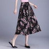 时尚印花中长款雪纺半身裙，韩版气质女士a字裙MYX-AS7333 商品缩略图1