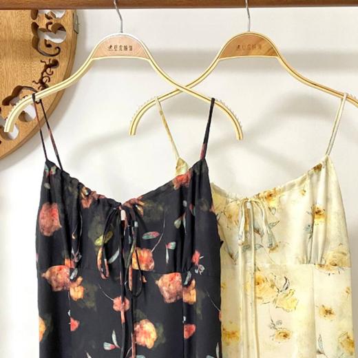 壁虎瑜伽【2508QZ391】度假风玫瑰碎花连衣裙【5天发货】 商品图6