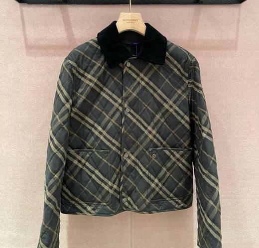 女款格纹薄款棉衣007 商品图0