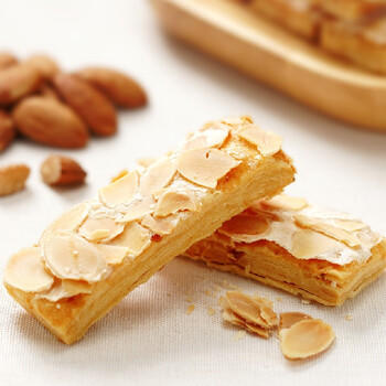 十月初五餅家十月初五麦酥杏仁条36层小零食香脆饼干40g独立包装分享美味 /休闲食品 /饼干 /酥性饼干 商品图5