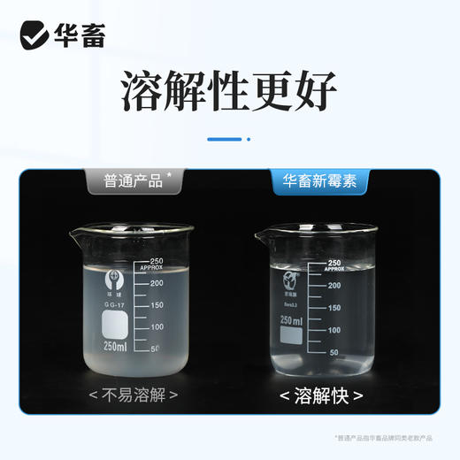 【社群专享】华畜20%硫酸新霉素可溶性粉100g 主治肠炎痢疾禽畜通用 商品图3