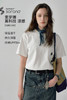 714street潮牌2024新款夏季索罗娜凉感短袖T恤男女情侣纯色打底衫 商品缩略图5