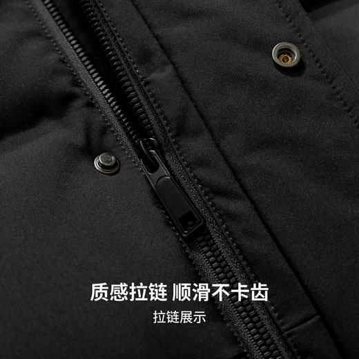 【含鹅绒】圣得西时尚风男士羽绒服2025冬季新款可脱卸连帽外套 商品图6
